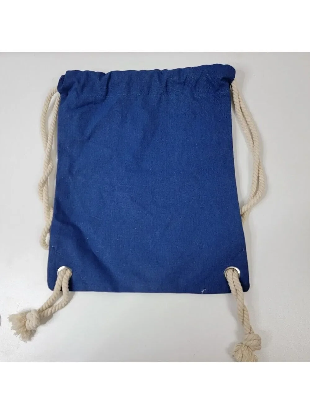 Von Lamezan Star Canvas Drawstring Bag | Nautical Rope Backpack